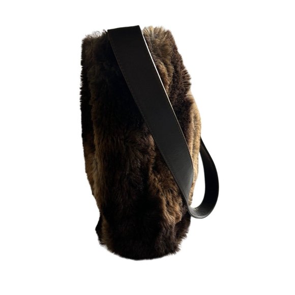 COPY - Vintage Terri Moore Faux Fur Handbag 70's Style - Picture 4 of 10